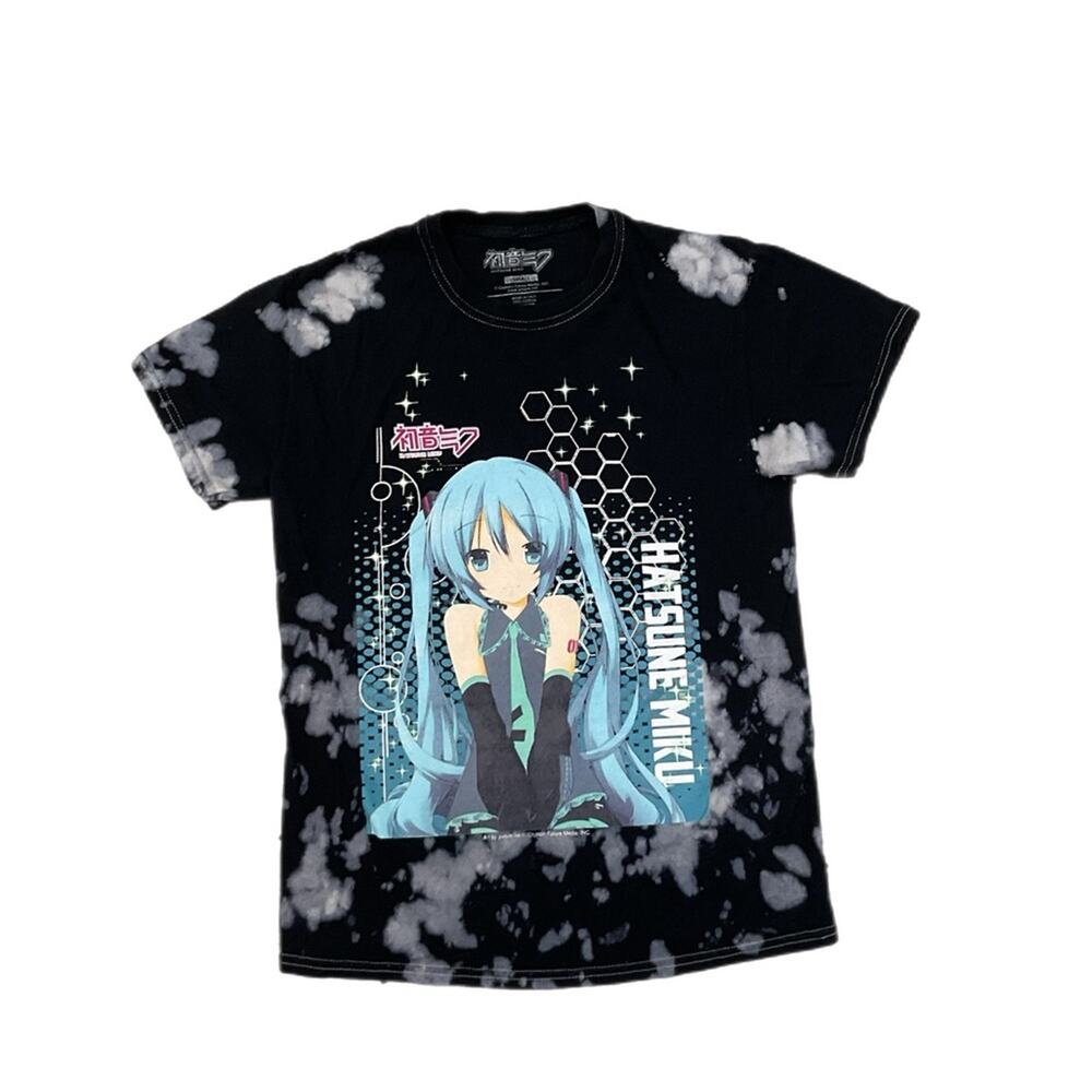 Hatsune Miku Anime Tie-Dye T-Shirt